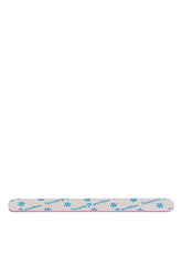 Front illustration of China Glaze - Flowery Standard Pink Core File with 80/100 grit from Flowery with printed text